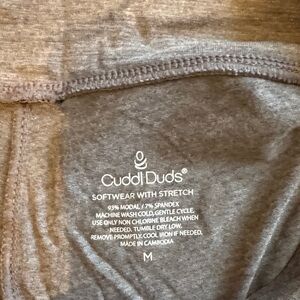 Cuddl Duds Softwear Stretch Top in Gray